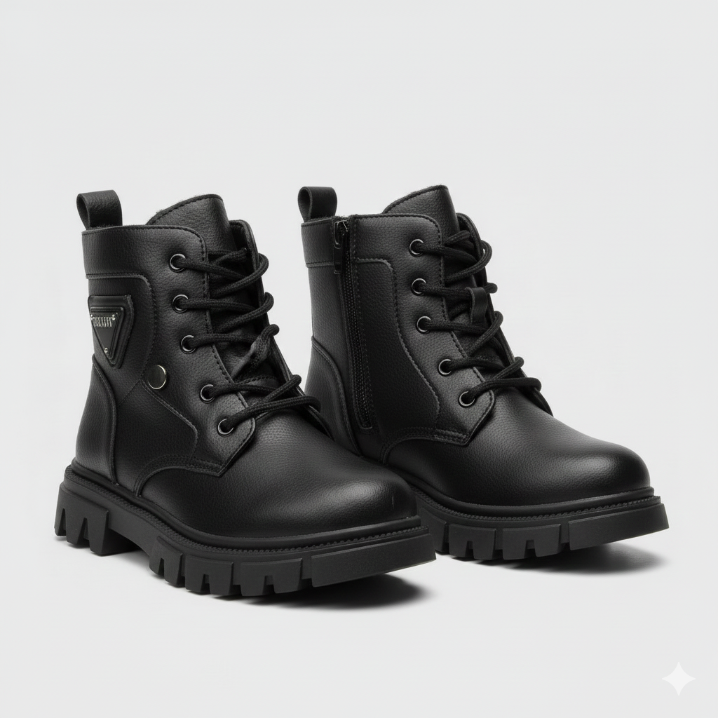 Girls' Stylish Winter Boots with Trendy Design