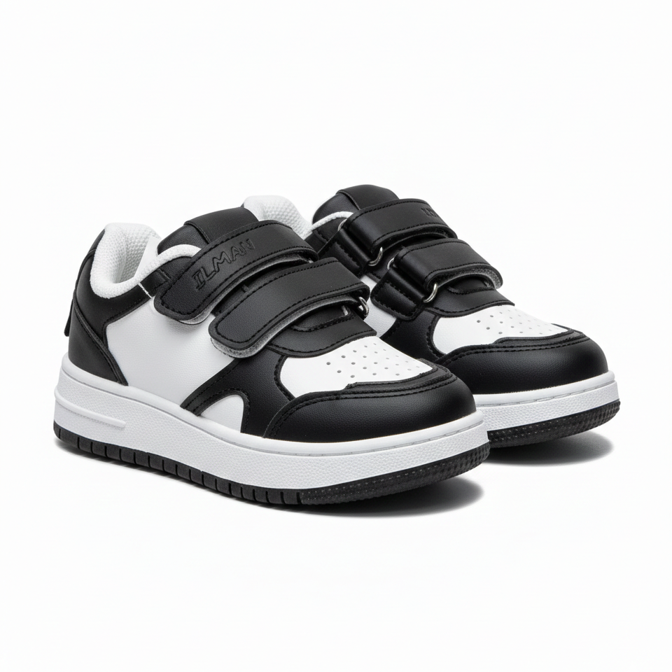 Kids Casual Sneakers with Velcro Closure – Stylish & Comfortable