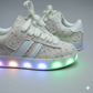 Girls Light-Up Glitter Sneakers – Cute Bow Design, Comfortable & Stylish ✨