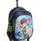 Children’s Cartoon Schoolbag with Wheels – Ultra-Light, LED Lights, Superheroes & Princess Elsa Design
