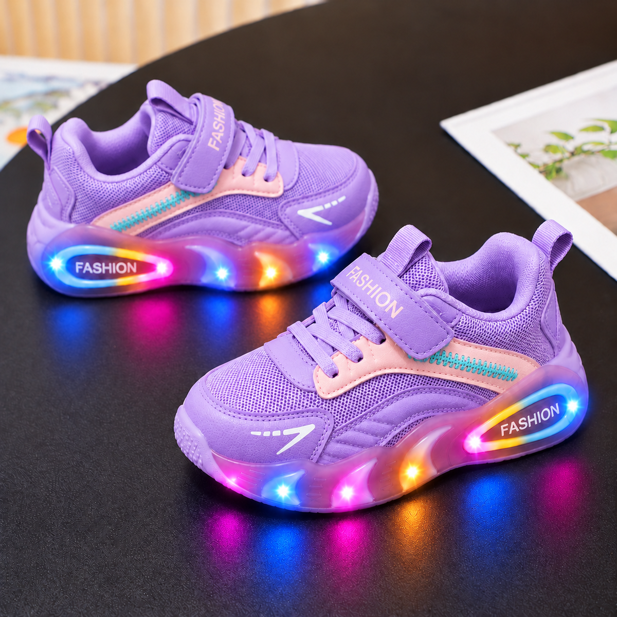 Kids' LED Light-Up Sneakers – Comfort, Style &amp; Fun!