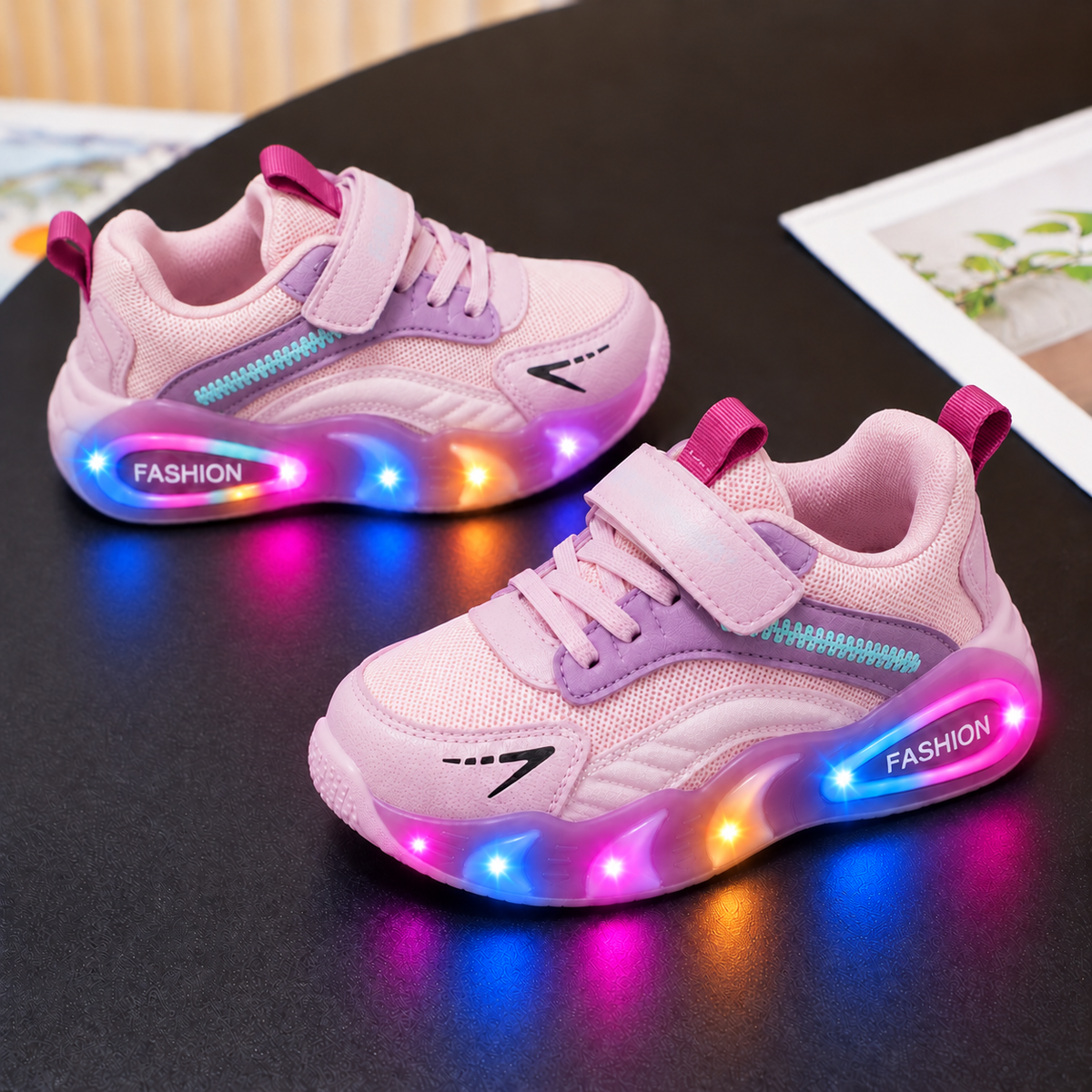 Kids' LED Light-Up Sneakers – Comfort, Style &amp; Fun!