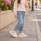 Kids’ LED Light-Up Sneakers with Adjustable Strap