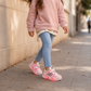 Kids’ LED Light-Up Sneakers with Adjustable Velcro Strap