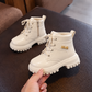 Bottines à lacets élégantes pour filles – Bottines montantes chaudes, confortables et tendance avec semelle épaisse antidérapante