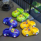 Children's Summer Cartoon Car Slippers – Luminous, Non-Slip, Soft Sole, Closed-Toe Hole Shoes for Boys & Girls