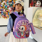 Sac à dos d'école pour enfants Labubu 2025 – Sac d'école coréen grande capacité pour garçons et filles, maternelle et primaire