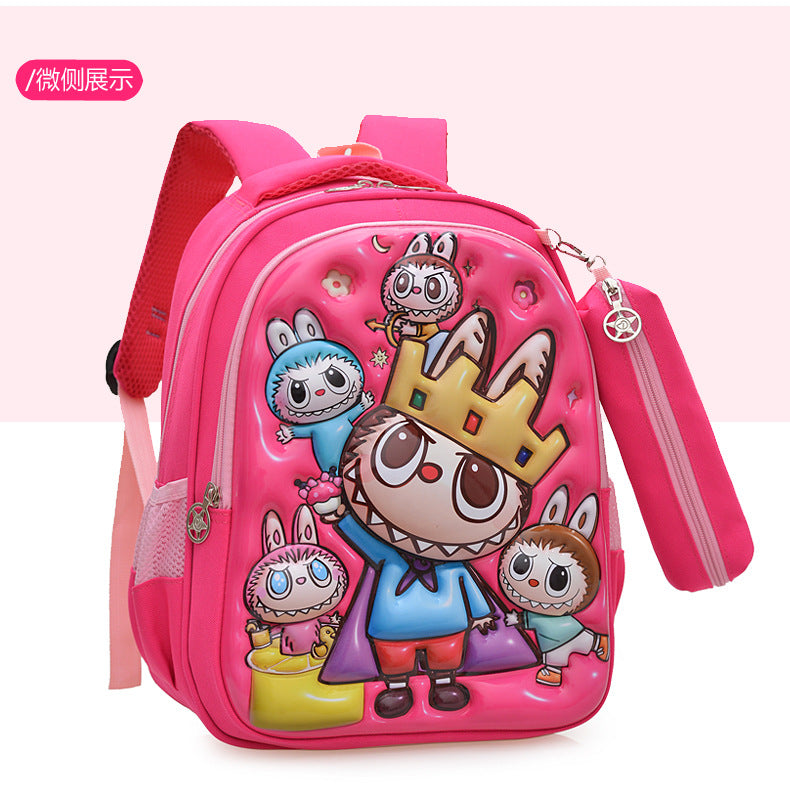 Sac à dos d'école pour enfants Labubu 2025 – Sac d'école coréen grande capacité pour garçons et filles, maternelle et primaire