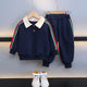 Boys 2 Piece Clothing Set - Polo Shirts and Sweatshirt for Winter and Spring Style