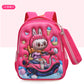 Sac à dos d'école pour enfants Labubu 2025 – Sac d'école coréen grande capacité pour garçons et filles, maternelle et primaire