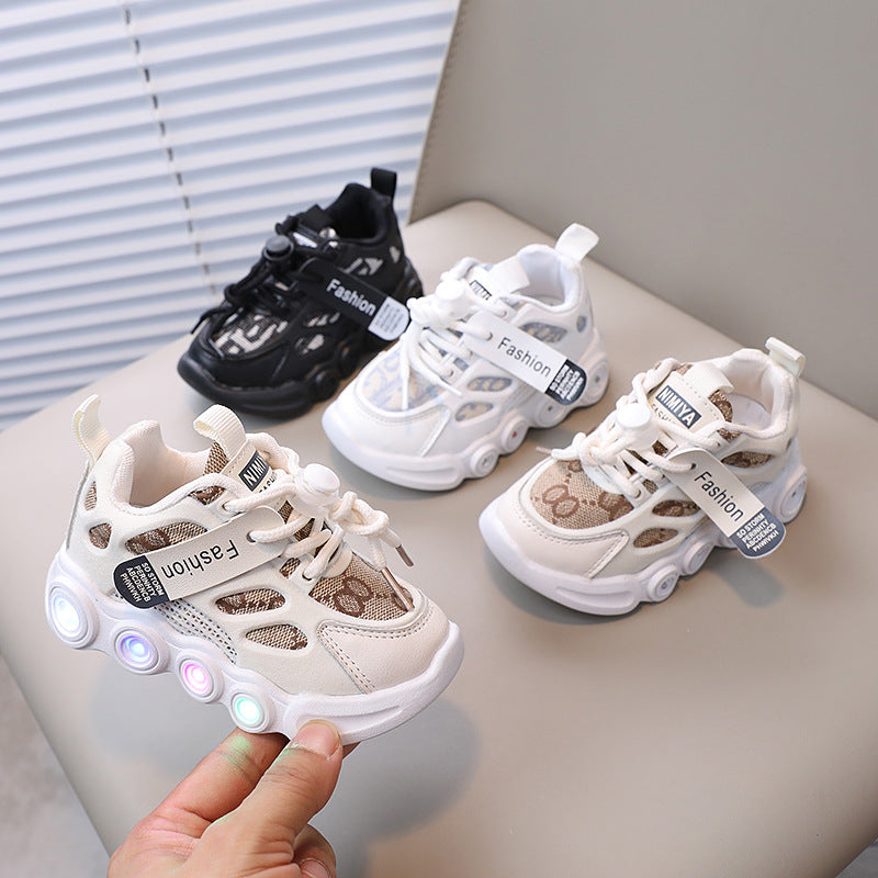 Light up your little one's style with our Unisex LED Sneakers - A Cool and Stylish Addition to Any Outfit!