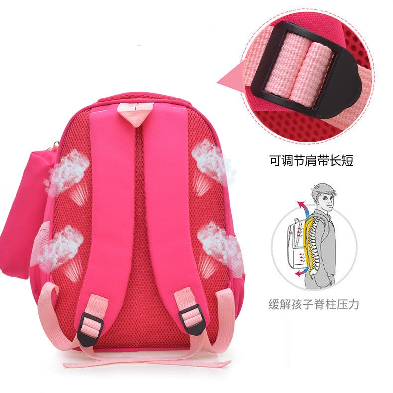 Sac à dos d'école pour enfants Labubu 2025 – Sac d'école coréen grande capacité pour garçons et filles, maternelle et primaire