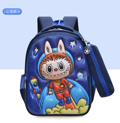 Sac à dos d'école pour enfants Labubu 2025 – Sac d'école coréen grande capacité pour garçons et filles, maternelle et primaire
