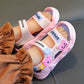 "Comfortable kids sandals with cute cartoon design - lightweight and suitable for summer"