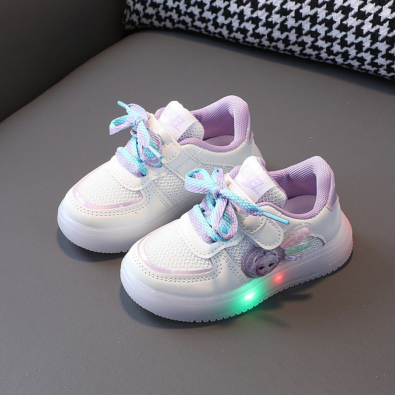 Girl's LED Light summer 2024 Shoes - Illuminated Comfort