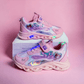 Girls LED Light-Up Flashing Shoes: Fashionable Princess with Velcro fastener - IRRAKIDS