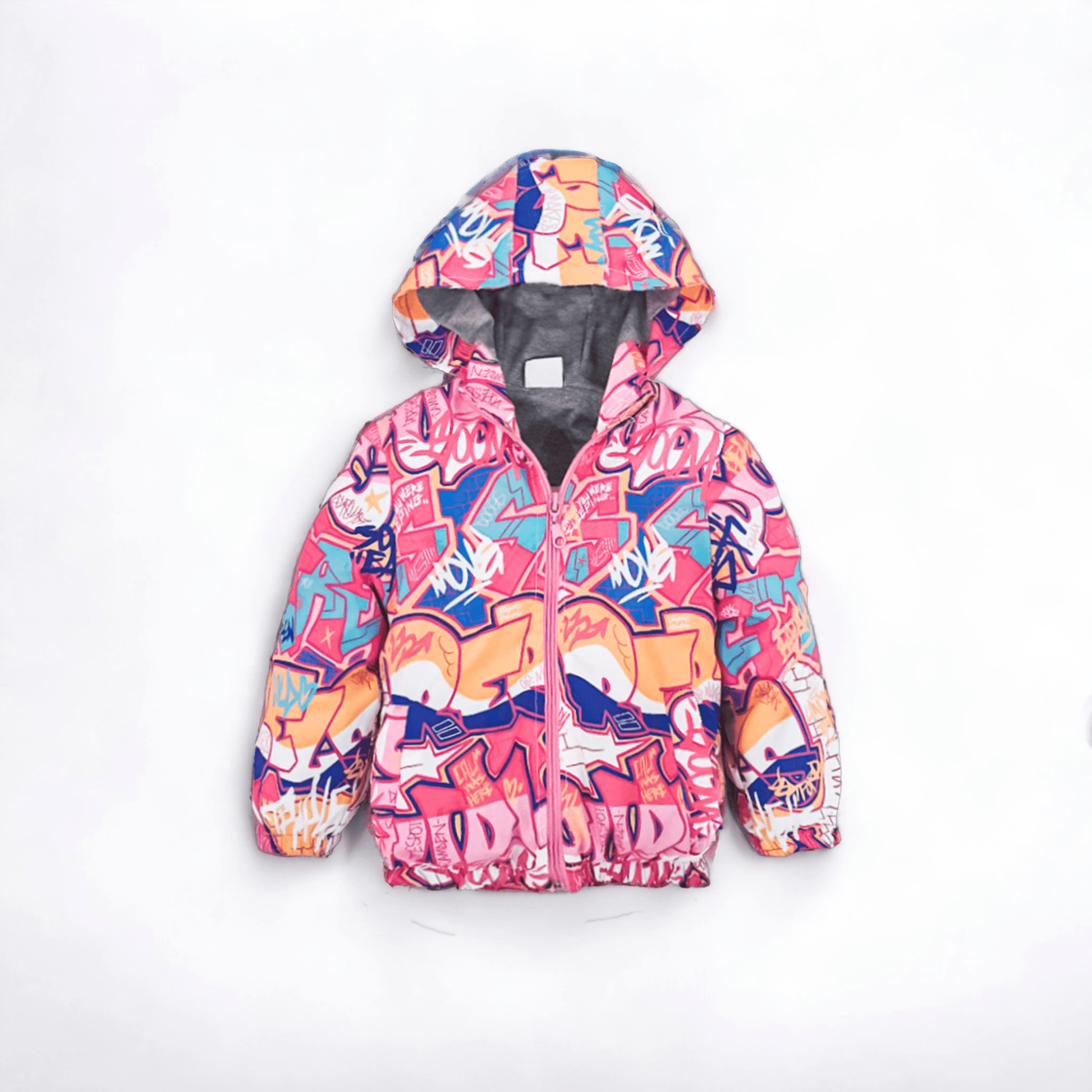 Cartoon Adventure: Kids' Outerwear Jacket for Boys and Girls - IRRAKIDS