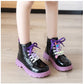 2023 Purple Fashion Martin Boots for boys and Girls - Stylishwear