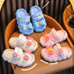 Cute girls summer slippers with bowknot.