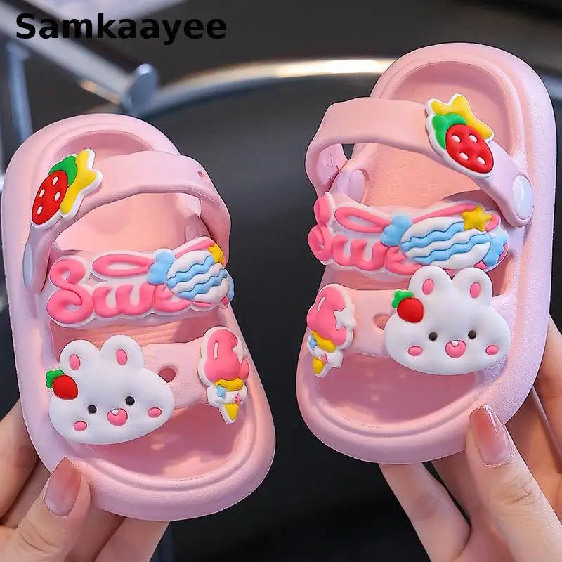 Trendy Cartoon Sandals for children  - Anti-Slip, Quick-Drying, and Breathable, Perfect for Summer Adventures