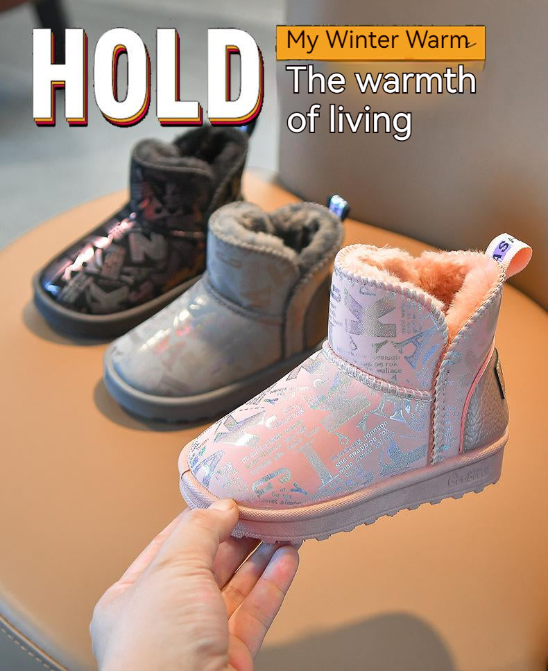 Girls' Luxury Waterproof Casual Shoes Autumn Winter 2025