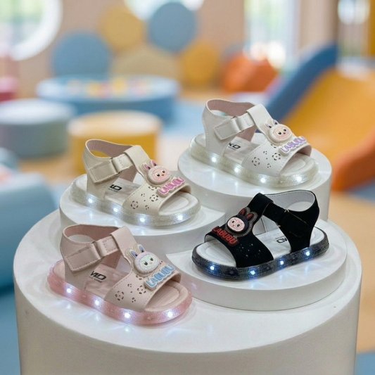 🌸 Sandales Lapins Mignonnes pour Filles – Confort d'Été Doux et Stylé 🐰