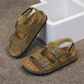 Kids Comfort Double-Buckle Sandals with Back Strap