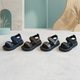 Kids Lightweight Sport Sandals – Adjustable Hook & Loop Summer Shoes