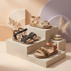 Girls’ Embellished Summer Sandals – Stylish Comfort Collection