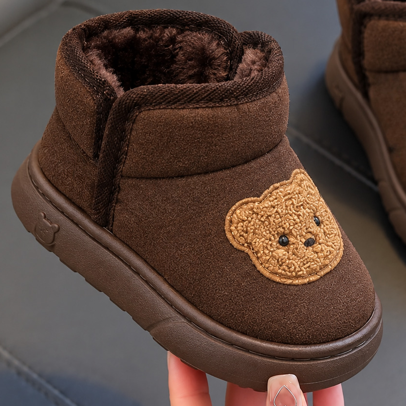 Bottes d’hiver douillettes pour enfants – Chaleur, confort et style au quotidien