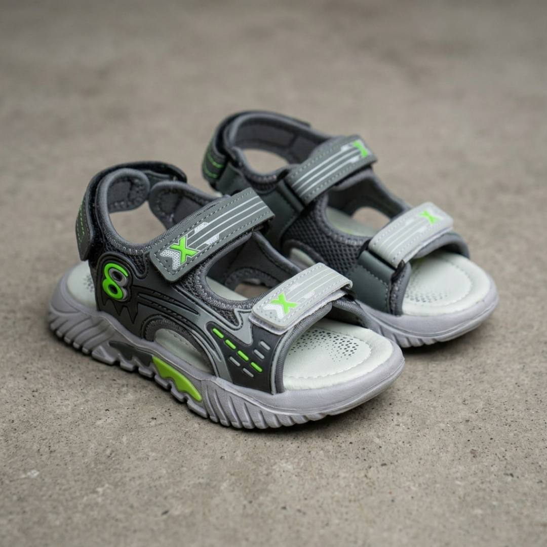 Sandales de sport pour garçons  – Chaussures d'été légères antidérapantes avec brides réglables