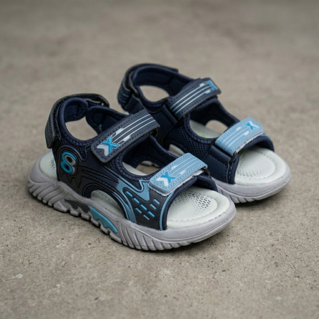 Sandales de sport pour garçons  – Chaussures d'été légères antidérapantes avec brides réglables