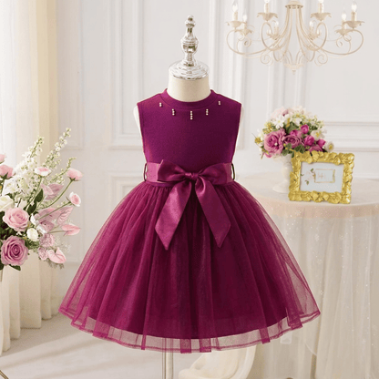 Robe  élégante en tulle Berry pour filles