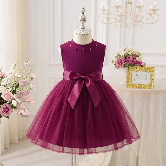 Robe  élégante en tulle Berry pour filles