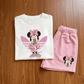 Girls Minnie Mouse Summer 2-Piece Set
