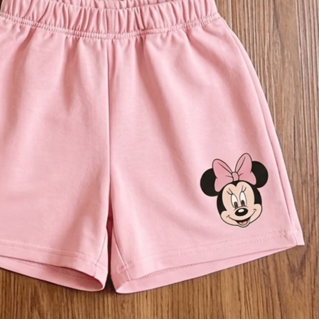 Girls Minnie Mouse Summer 2-Piece Set