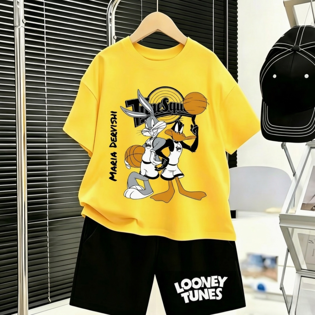 Looney Tunes Basketball Kids Summer Set – 2 Pieces