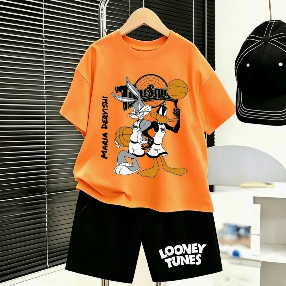Looney Tunes Basketball Kids Summer Set – 2 Pieces