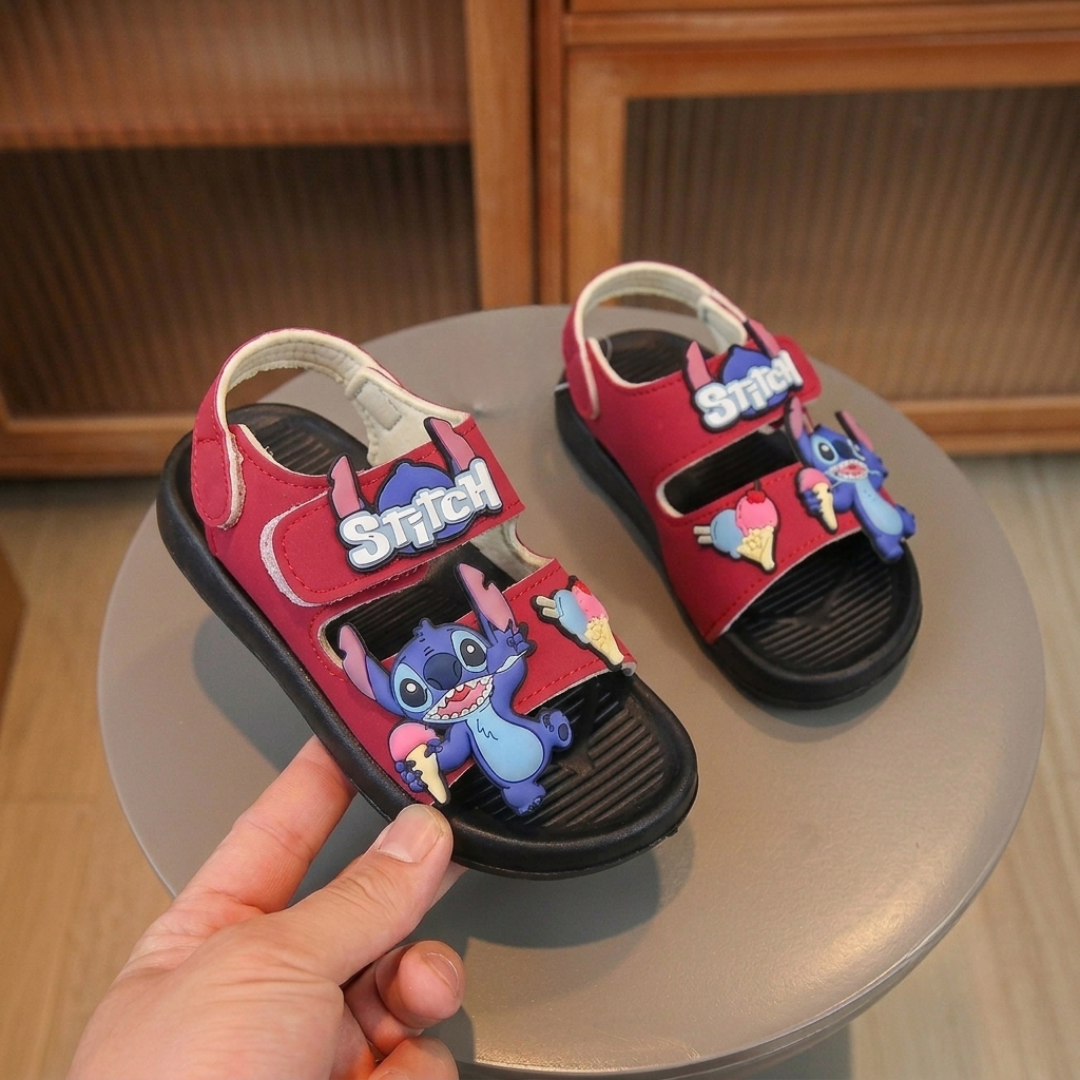 Ensemble de sandales d'été pour enfants dessin animé