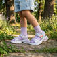 Girls LED Light-Up Sports Sandals – Cute Cartoon Heart Design | Lightweight, Soft & Adjustable Summer Sandals