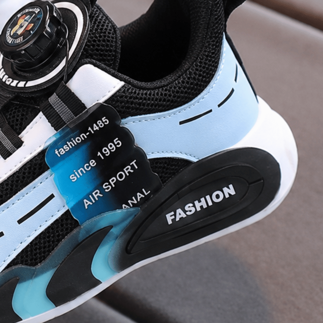 Comfort, style, and practicality — the perfect sneakers for active kids.