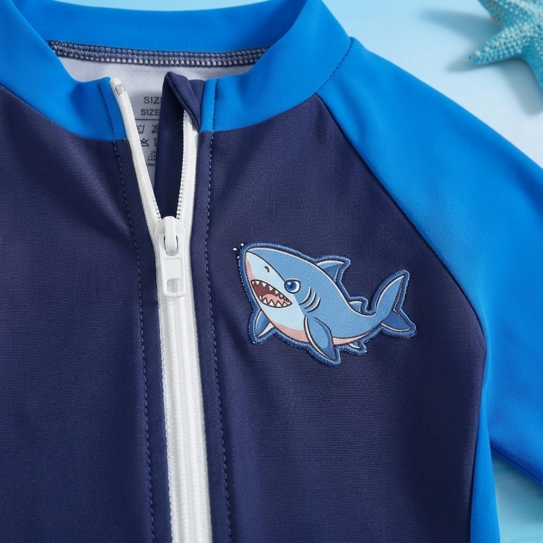 Maillot de bain requin pour enfants – Maillot de bain une pièce anti-UV