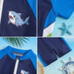 Maillot de bain requin pour enfants – Maillot de bain une pièce anti-UV