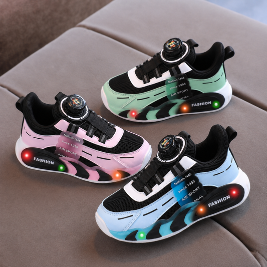 Light Up Every Step with Kids LED Sneakers ✨👟