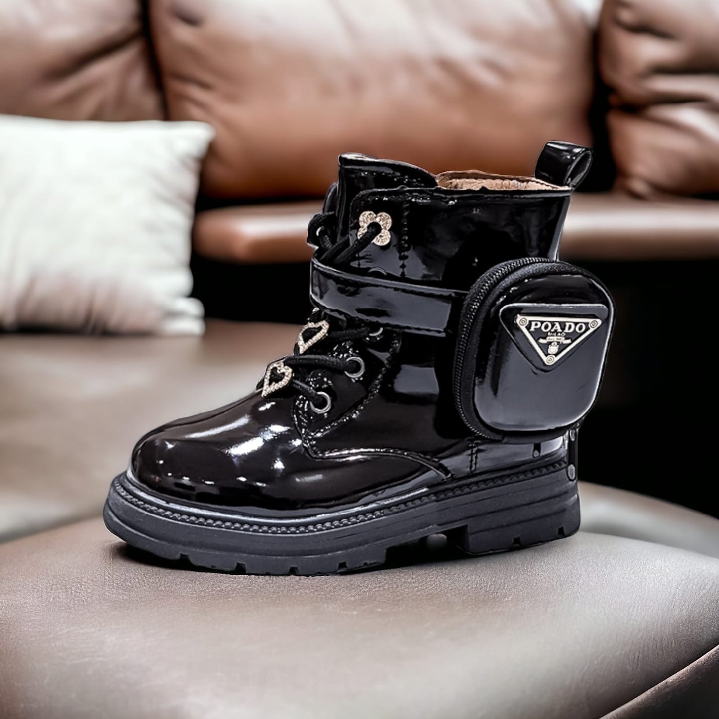 2023 shiny Fashion Martin Boots for boys and Girls - Stylishwear