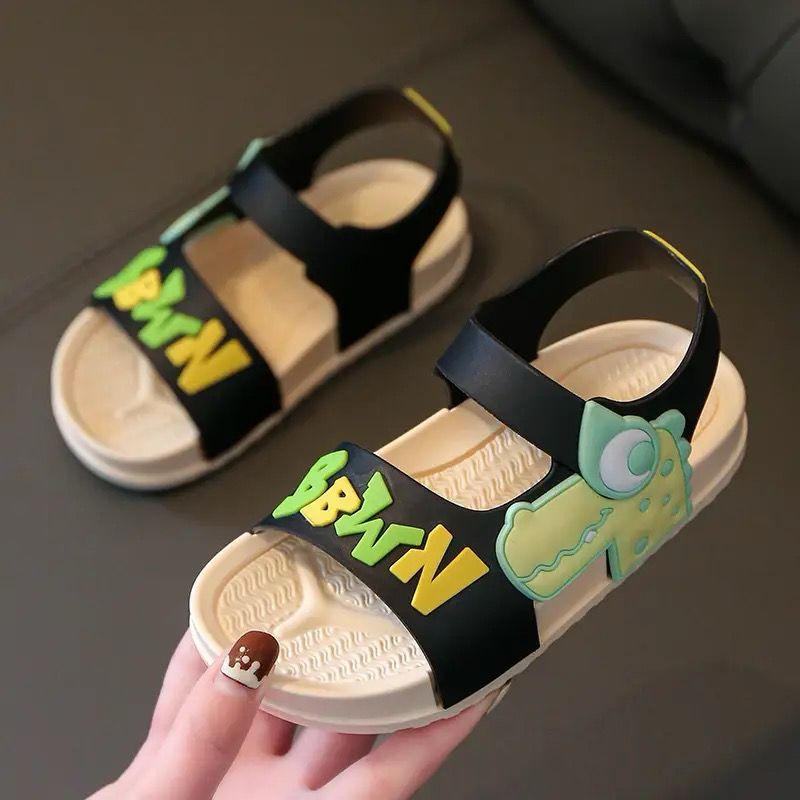 2024 New Arrival Kids Girls Buckle Straps Summer Sandals, Lightweight EVA Heel Sandals