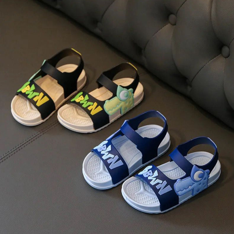 2024 New Arrival Kids Girls Buckle Straps Summer Sandals, Lightweight EVA Heel Sandals