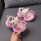 Fashion Cute Star Mesh Sneakers for Girls, Breathable Non-slip Running Shoes for Spring and Summer