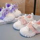 Baskets à la mode pour enfants, chaussures d'école pour garçons et filles, chaussures de course, semelle en caoutchouc souple antidérapante