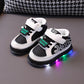 "Kids Breathable Cartoon Light-Up Walking Shoes – Soft Sole, Stylish, and Fun for Boys & Girls!" (Copy)